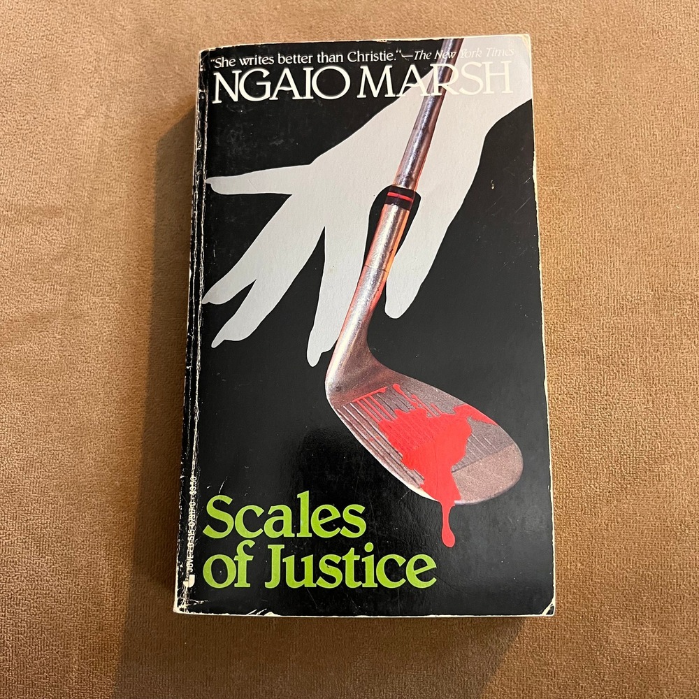 NGAIO MARSH - The Scales of Justice - 1983 Vintage Paperback Mystery